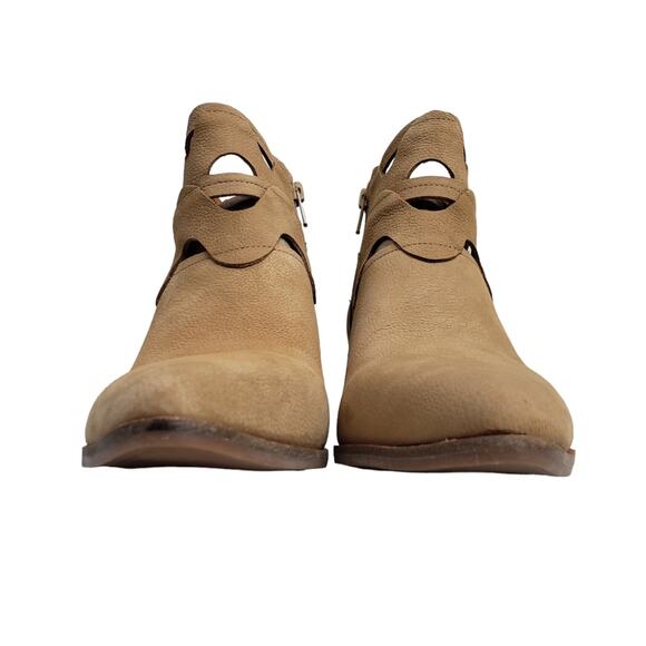 LUCKY BRAND Womens 8.5 Gezana Cutout Suede Bootie NEW - Picture 4 of 12